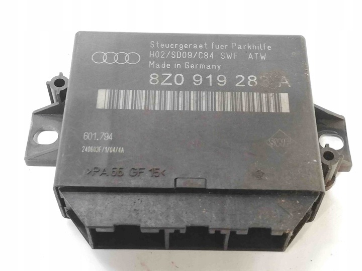 фото №1, Модуль pdc audi a4 8e2, b6 8z0919283a 2004