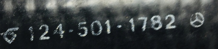 фото №6, Шланг шланг труба рідини охолоджуючої mercedes w124 1245011782 oem оригінал