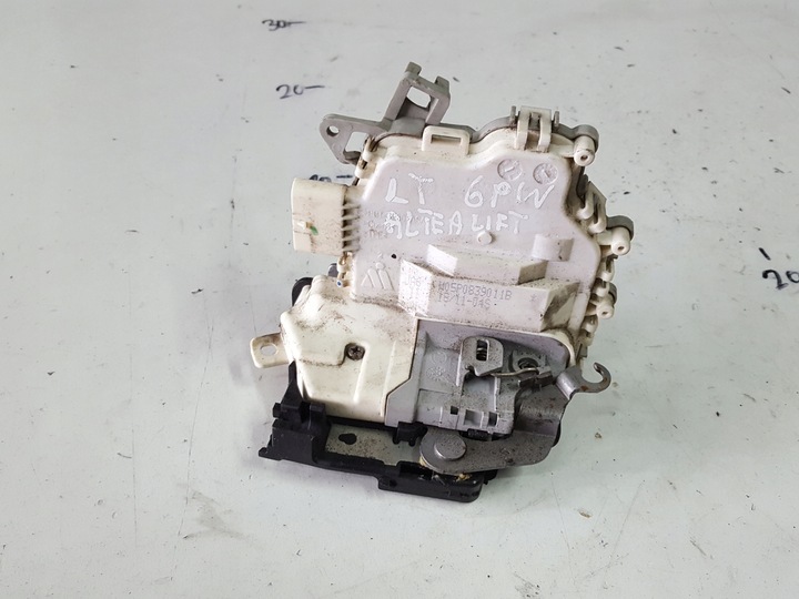 фото №1, Seat altea рестайлинг 09-14r замок дверь левый зад 6 pin