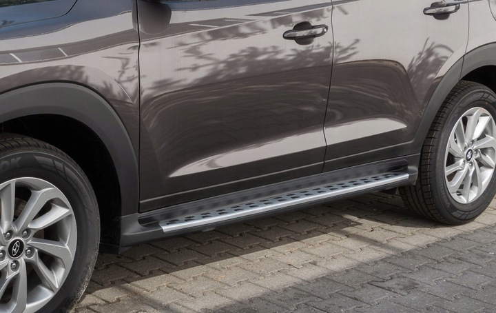 фото №9, Hyundai tucson iii tl 2015+ градусы боковые пороги автомобильные oem