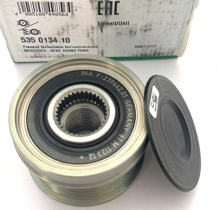 фото №1, Зчеплення генератора mercedes-benz vario