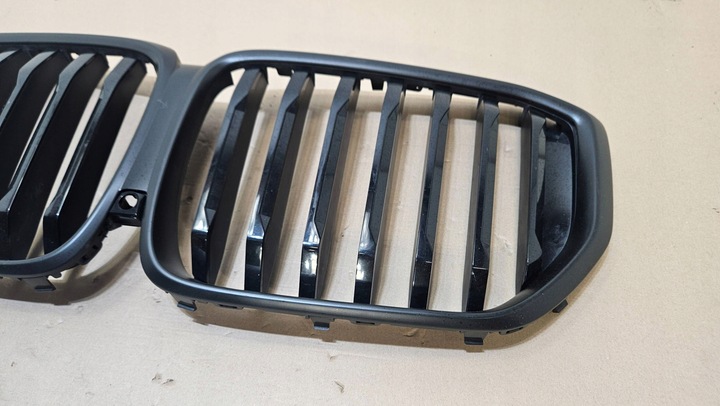 фото №6, Решётка радиатора решётка радиатора решётка bmw x5 g05 рестайлинг lci м-пакет чёрный mat сатин 5a67cc6-05
