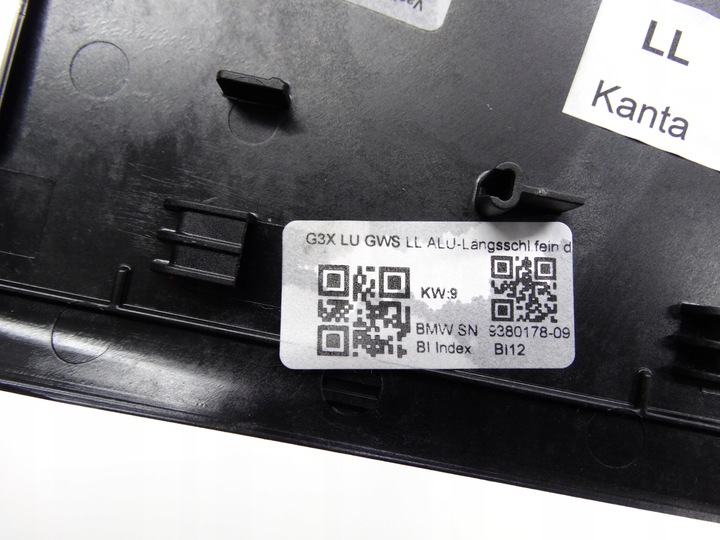 фото №10, Bmw 5 g30 g31 dekor alu тунелю середнього 9388155 оригінальний