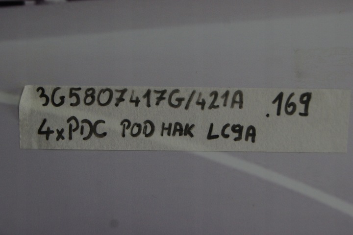 фото №11, Gd passat b8 рестайлинг sedan lc9a бампер зад задний