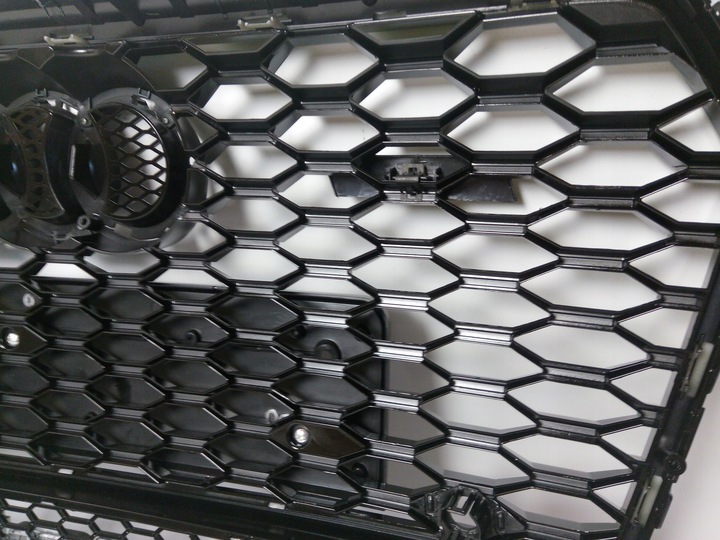 фото №9, Решётка решётка радиатора do audi a7 рестайлинг 4g8 2014-2017 стиль rs7 чёрный quattro