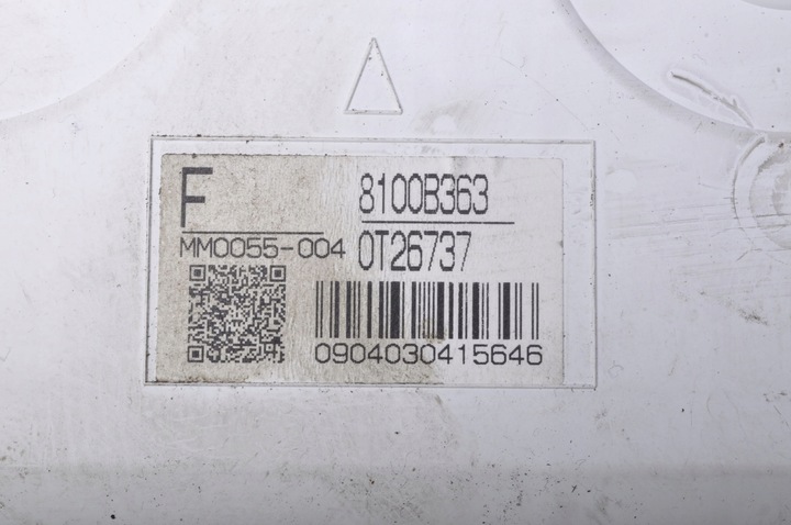 фото №8, Mitsubishi lancer viii спідометр  прилади 8100b363 uk