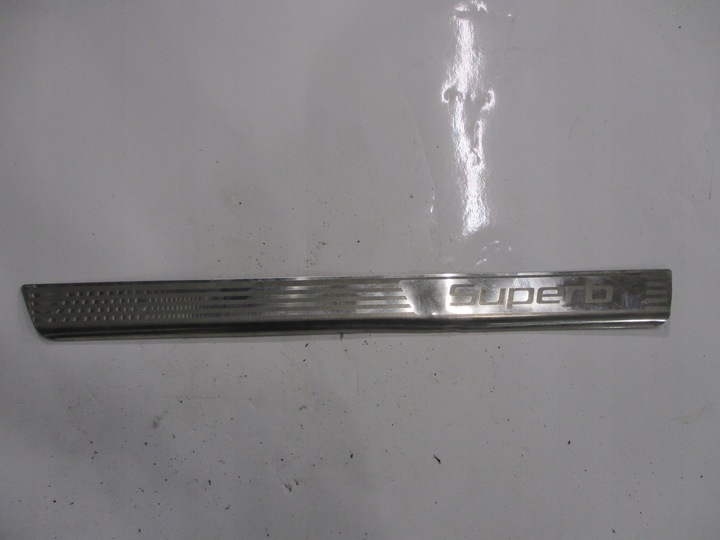 фото №1, Планка накладка порогова порога na поріг хром перед лівий skoda superb ii рестайлінг