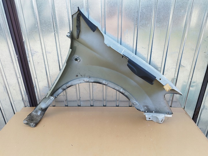 фото №12, Крило лівий перед nissan qashqai i j10 рестайлінг 2010-2013 колір ky0 g