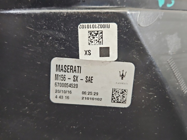 фото №13, Фара зад ліва maserati quattroporte vi 13- sedan usa