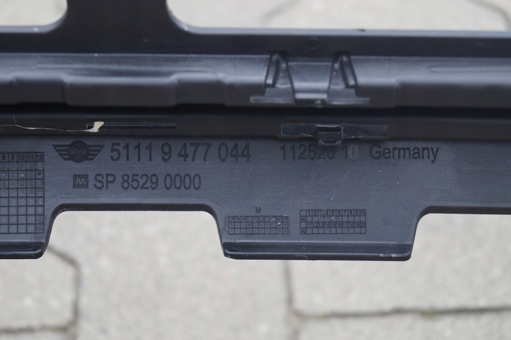 фото №14, Накладка dół бампера перед mini countryman ii 2 f60 рестайлинг na pdc 9477044