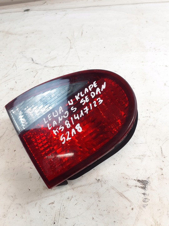 фото №3, Лампа ліва зад кришка w кришка багажника daewoo lanos