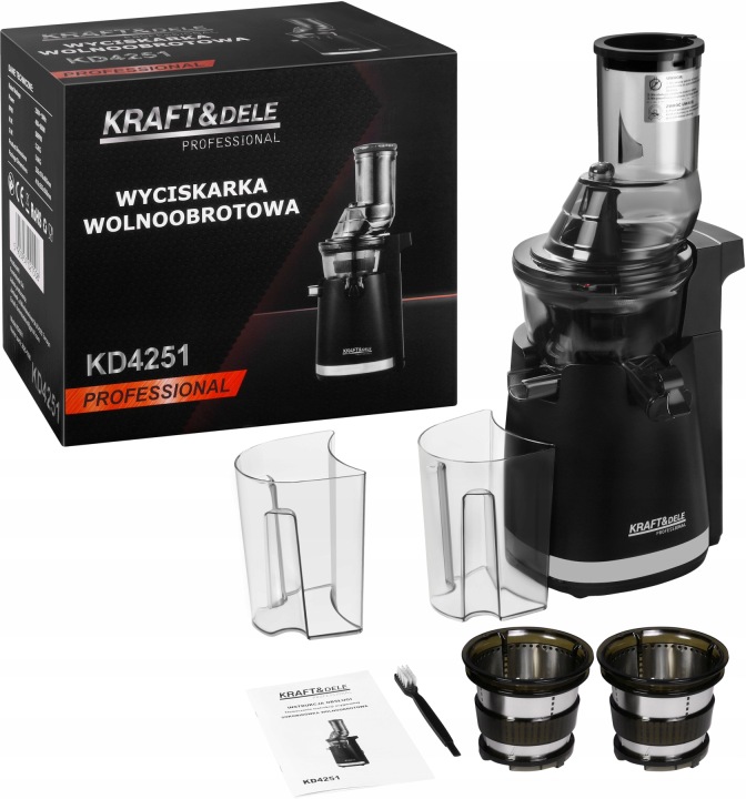 фото №15, Wyciskarka wolnoobrotowa 650w kd4251