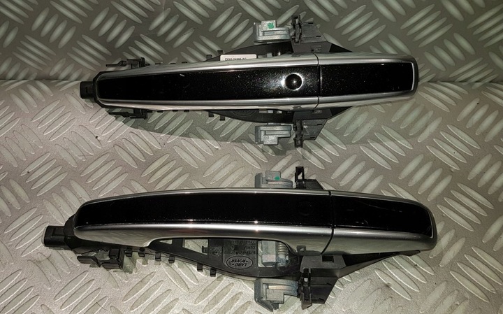 фото №1, Range rover vogue l405 ручка дверь правая перед keyless go чёрная хром eur