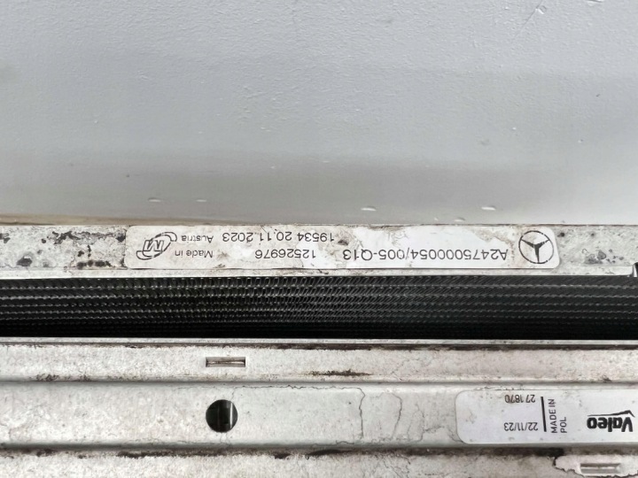 фото №8, Mercedes cla w118 2.0 cdi комплект радиатор основний  вентилятор a2479067906
