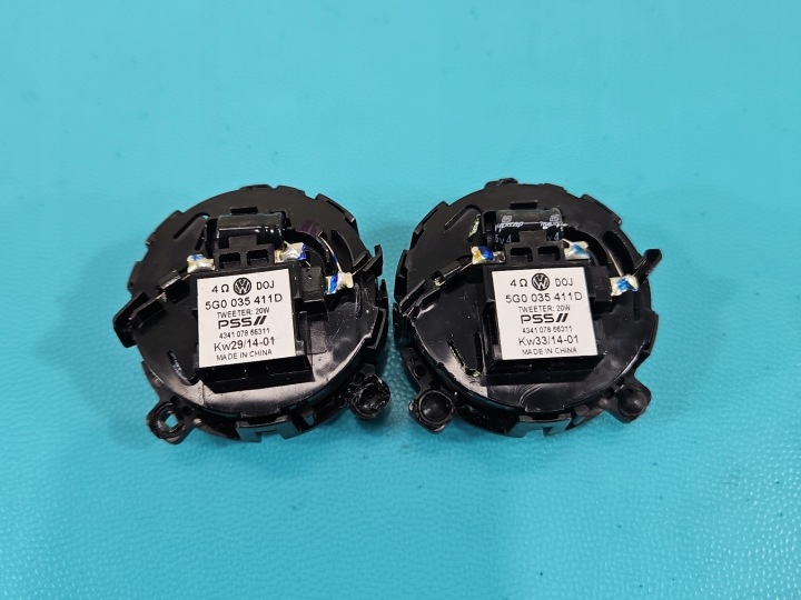фото №16, Динамики комплект vw golf vii 5g0035453g 5g0035412b 5g0035411d