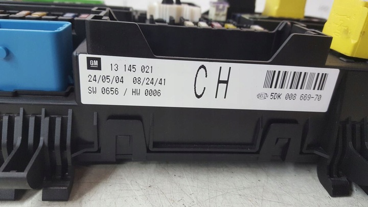 фото №3, Модуль bsi коробка opel astra h 1,7 cdti