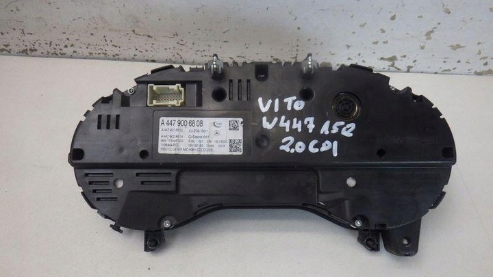 фото №5, Спидометр mercedes vito w447 2.0 cdi a4479006808 a4479028404
