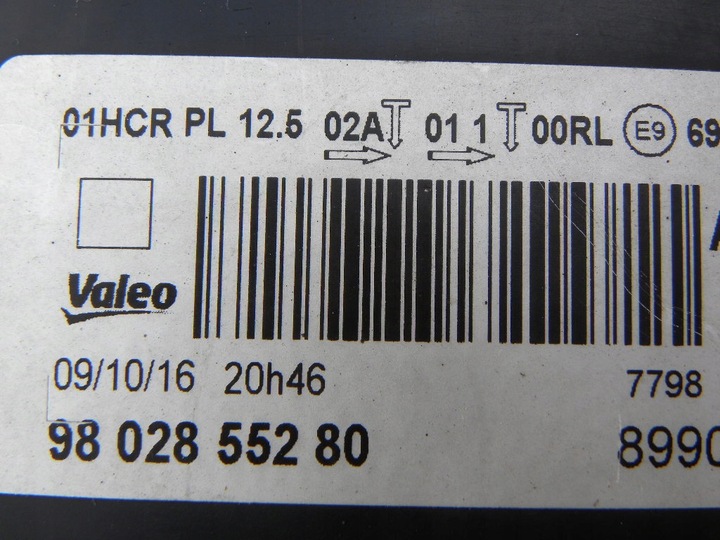 фото №10, Peugeot 208 gti капот ,лампа ліва ,бампер