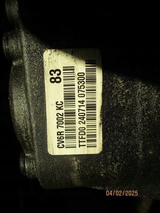 фото №3, Ford transit connect mk2 1,0ecoboost коробка передач коробки передач cv6r-7002-kc