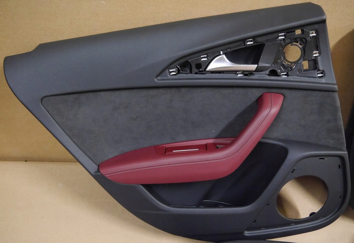 фото №1, Audi a6 c7 боковина двері зад алькантара