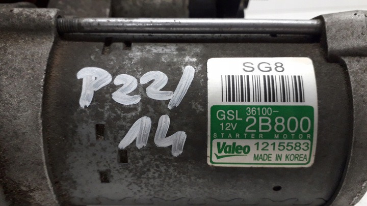 фото №11, Hyundai kia 1.6 стартер 36100-2b800