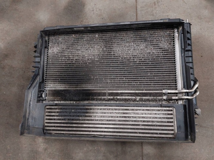 фото №8, Радіатор комплект + вентилятор bmw e60 e61 535d 3.0 d m57 автомат