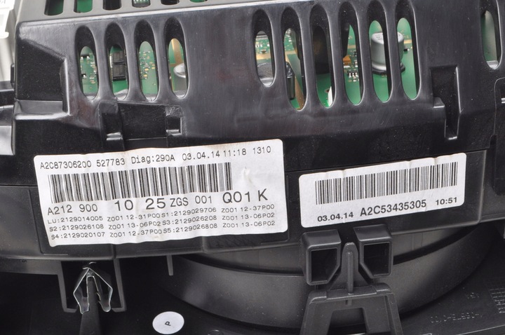 фото №6, Mercedes w212 2.2 cdi рестайлінг спідометр  прилади англієць a2129001025