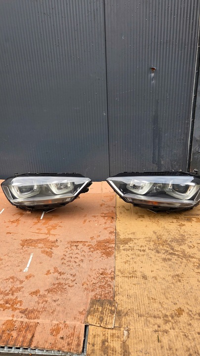 фото №11, Vw golf 7 vii sportsvan рестайлинг капот лампа led бампер перед крыло pas комплект