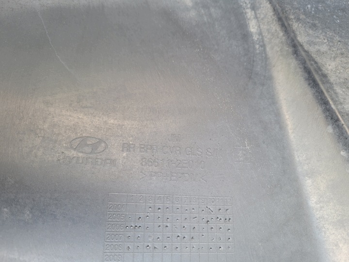 фото №14, Hyundai tucson i | бампер дифузор спойлер зад заднє 86611-2e010 | 2262