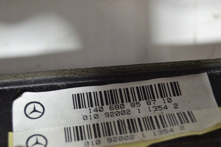 фото №15, Панель роздавальна консоль mercedes w140 s клас графітова сірий салон