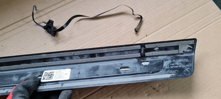 фото №11, Q5 80a sq5 планка порогова led накладка права правий перед sline 80a947418