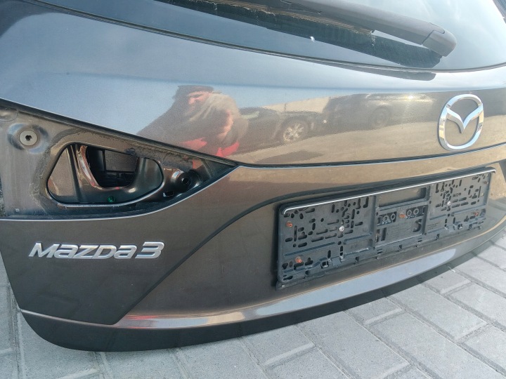 фото №6, Mazda 3 bm хетчбек кришка багажника 42s оригінальна запчастина лак