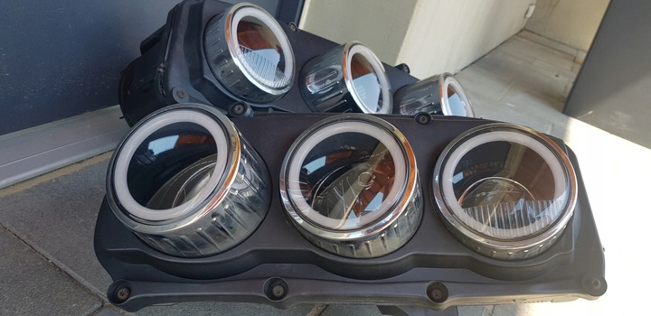 фото №9, Лампы фары alfa romeo 159 brera h7 al кольца drl поворот