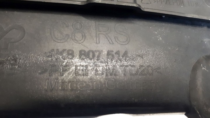 фото №8, Audi a7 rs7 2017-2022 спойлер бампера зад