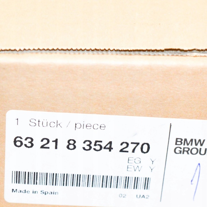 фото №8, Bmw 8 e31 правий rear outer tail light 63218354270