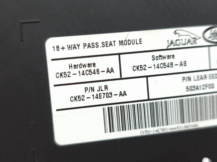 фото №6, Land rover range rover l405 2013 модуль сиденья ck5214c546aa