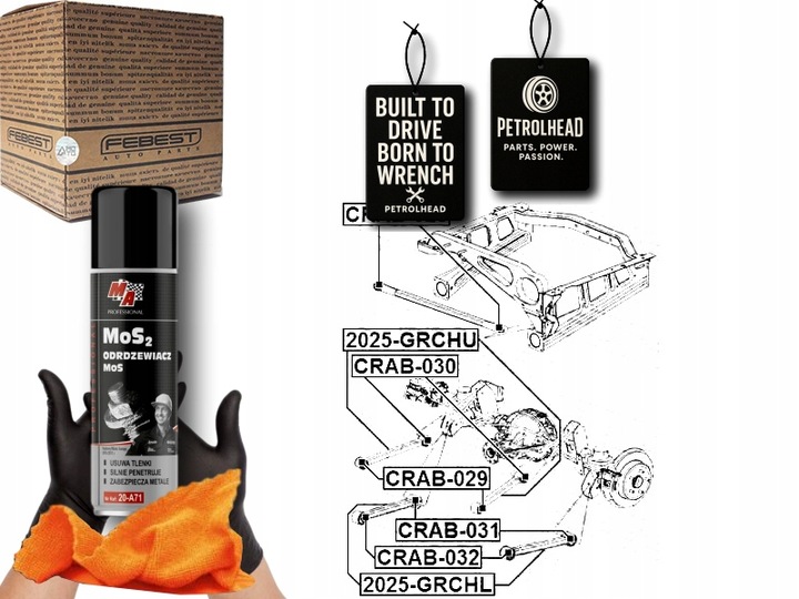 фото №1, Важіль jeep зад commander 2006-2010 le pr зовнішній #petrolhead pro+ kit1