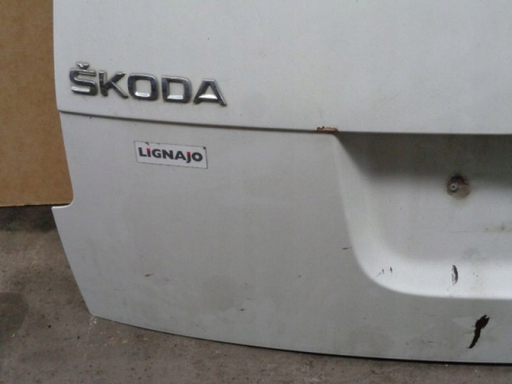 фото №8, Roomster 5j кришка багажника кришка скло рестайлінг fl