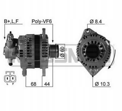 фото №1, Era генератор messmer vauxhall, opel