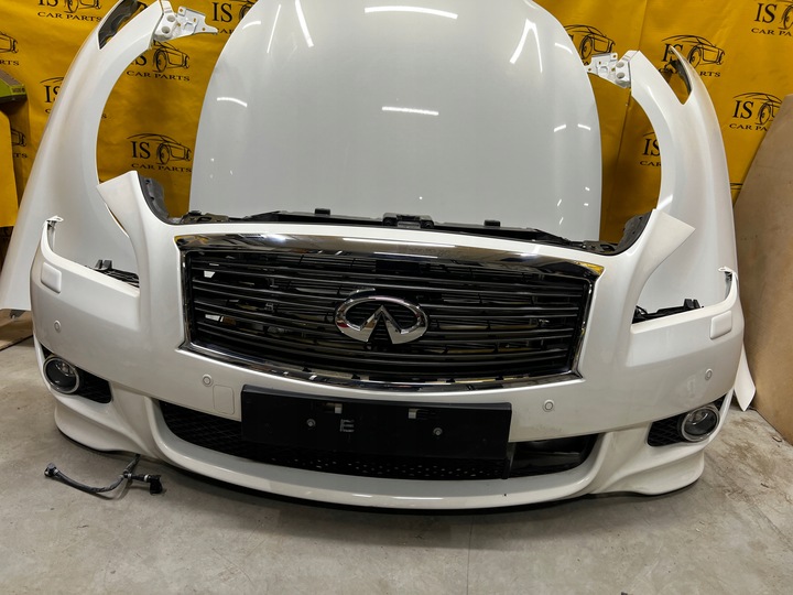 фото №6, Комплектний перед лампи радіатор infiniti q70 m35 m35h гібрид біла перлина