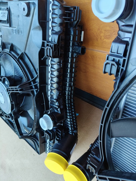 фото №8, Vw golf viii gti audi s3 8y комплект радіатор з вентилятор