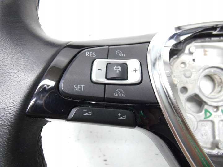 фото №8, Кермо vw polo 2g 2018r. шкіра мультифункція пелюстки dsg оригінал гарна