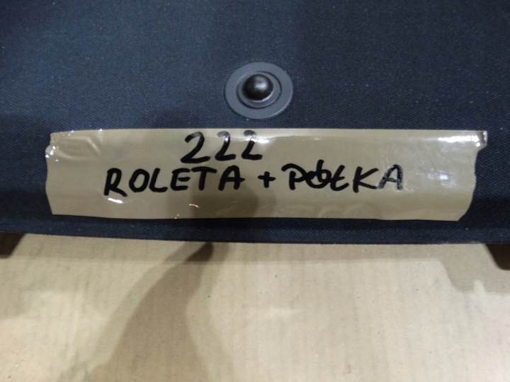 фото №5, Полиця задня +ролета elekttryczna mercedes s w222 1