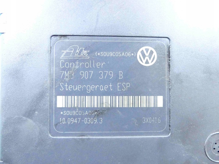 фото №9, Насос abs sharan alhambra i galaxy mk1 7m3907379b