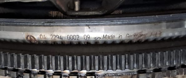 фото №3, Колесо двухмассовый сцепление mercedes c w203 w204 1.8 комплект диск прижим