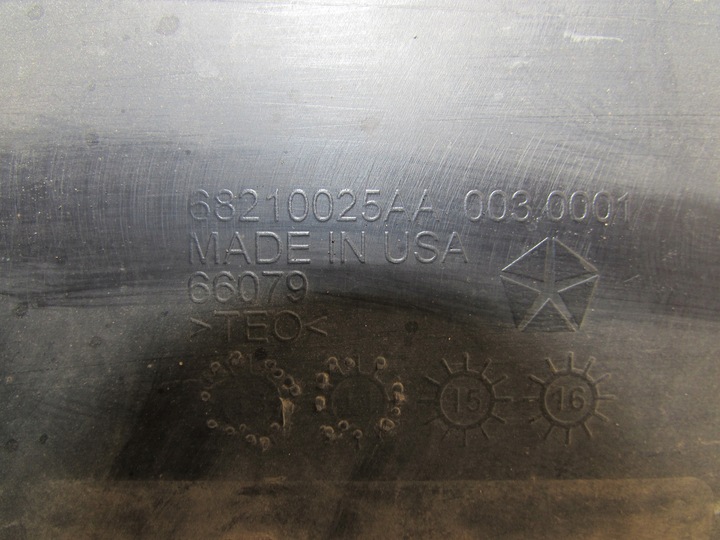 фото №10, Накладка спойлер бампера зад задний jeep cherokee kl v оригинальный usa