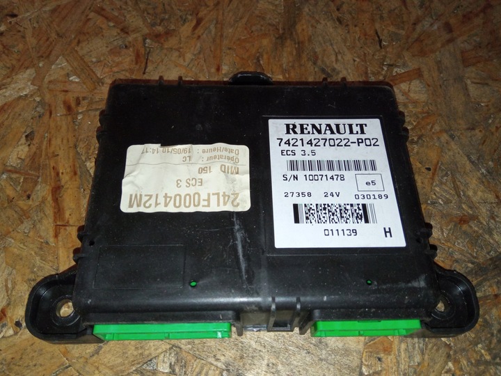 фото №1, Блок керування ecs 3.5 renault premium kerax