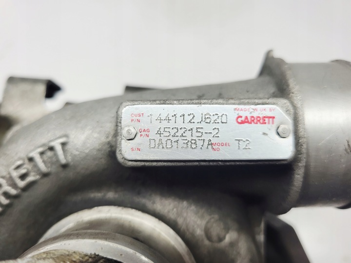 фото №10, Турбонагнетатель turbo nissan primera p11 2.0 td 144112j620