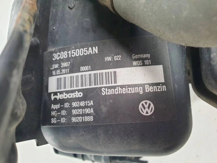 фото №7, Vw passat b7 11r 1.4 tsi вебасто