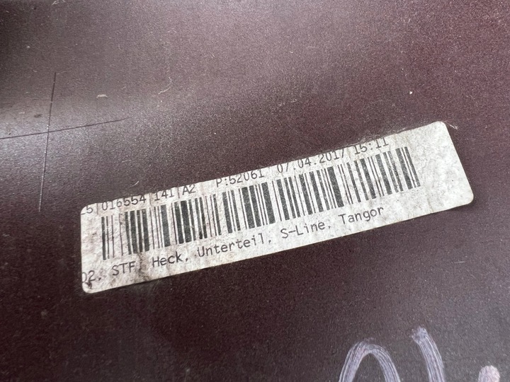 фото №8, Бампер зад задний audi q2 81a s-line + dół